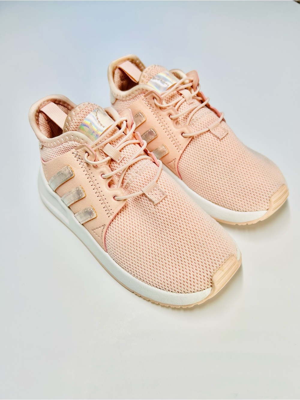 Adidas Girls Peach Sneakers